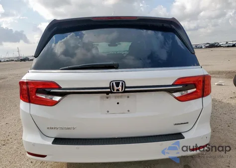 2023 Honda Odyssey Touring from USA, damaged, VIN 5FNRL6H86PB037111